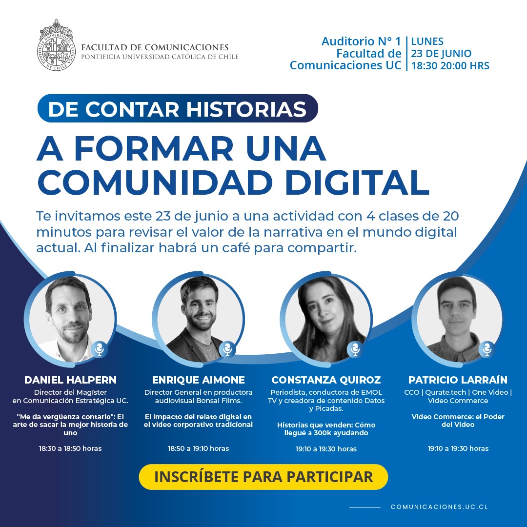 De contar historias a formar una comunidad digital