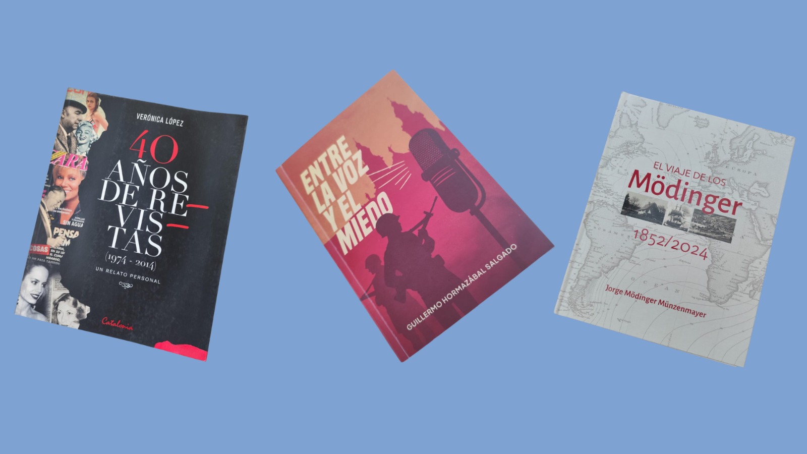 Muestra de los ejemplares donados.