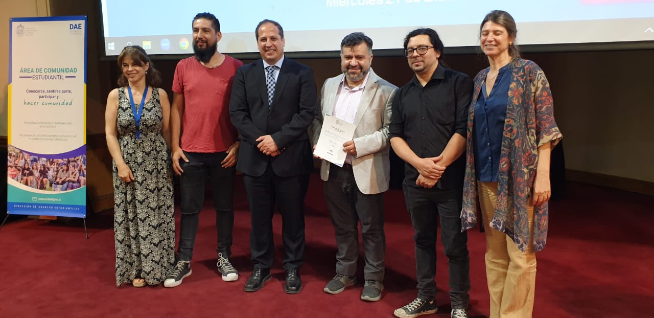 Ceremonia de reconocimiento como actividad co-curricular UC.